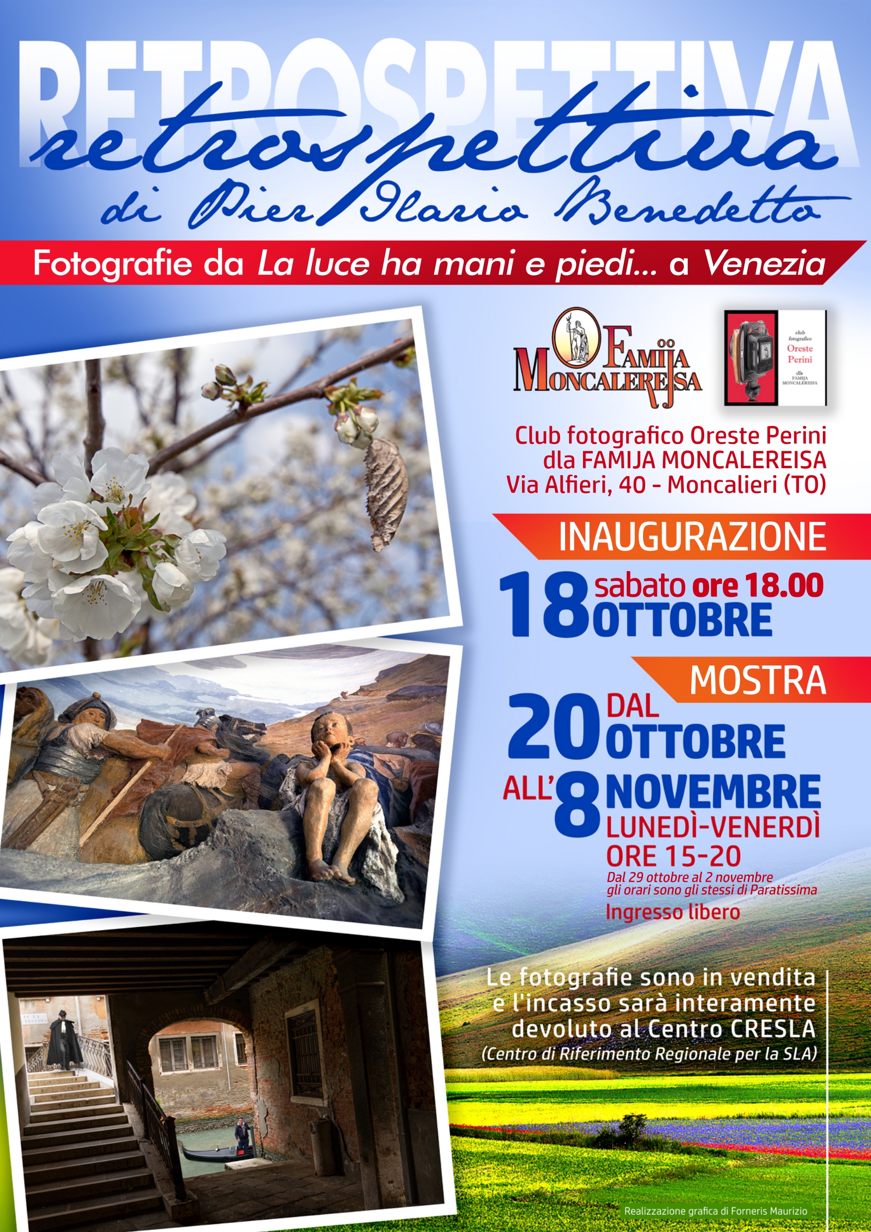 RETROSPETTIVA - ESPOSIZIONE FOTOGRAFICA DI PIER ILARIO BENEDETTO
