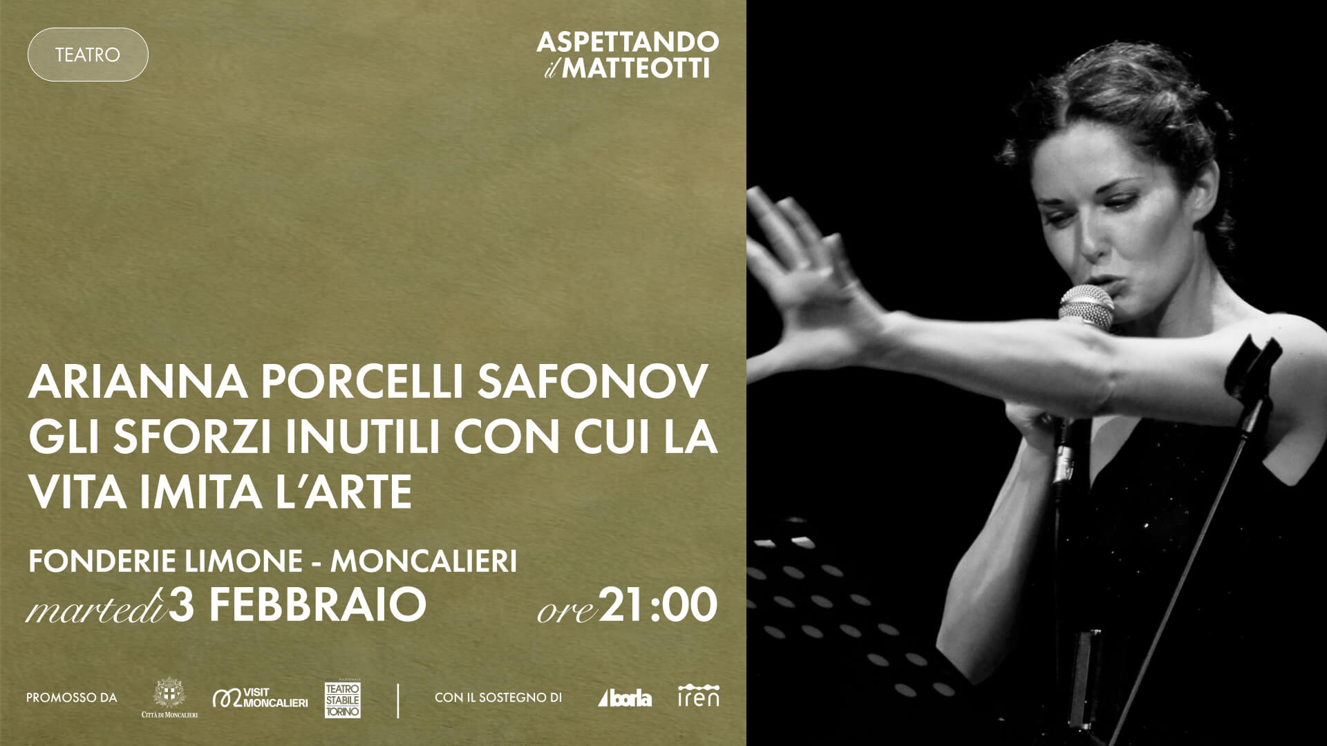 ASPETTANDO IL MATTEOTTI - Gli sforzi inutili con cui la vita imita l’arte