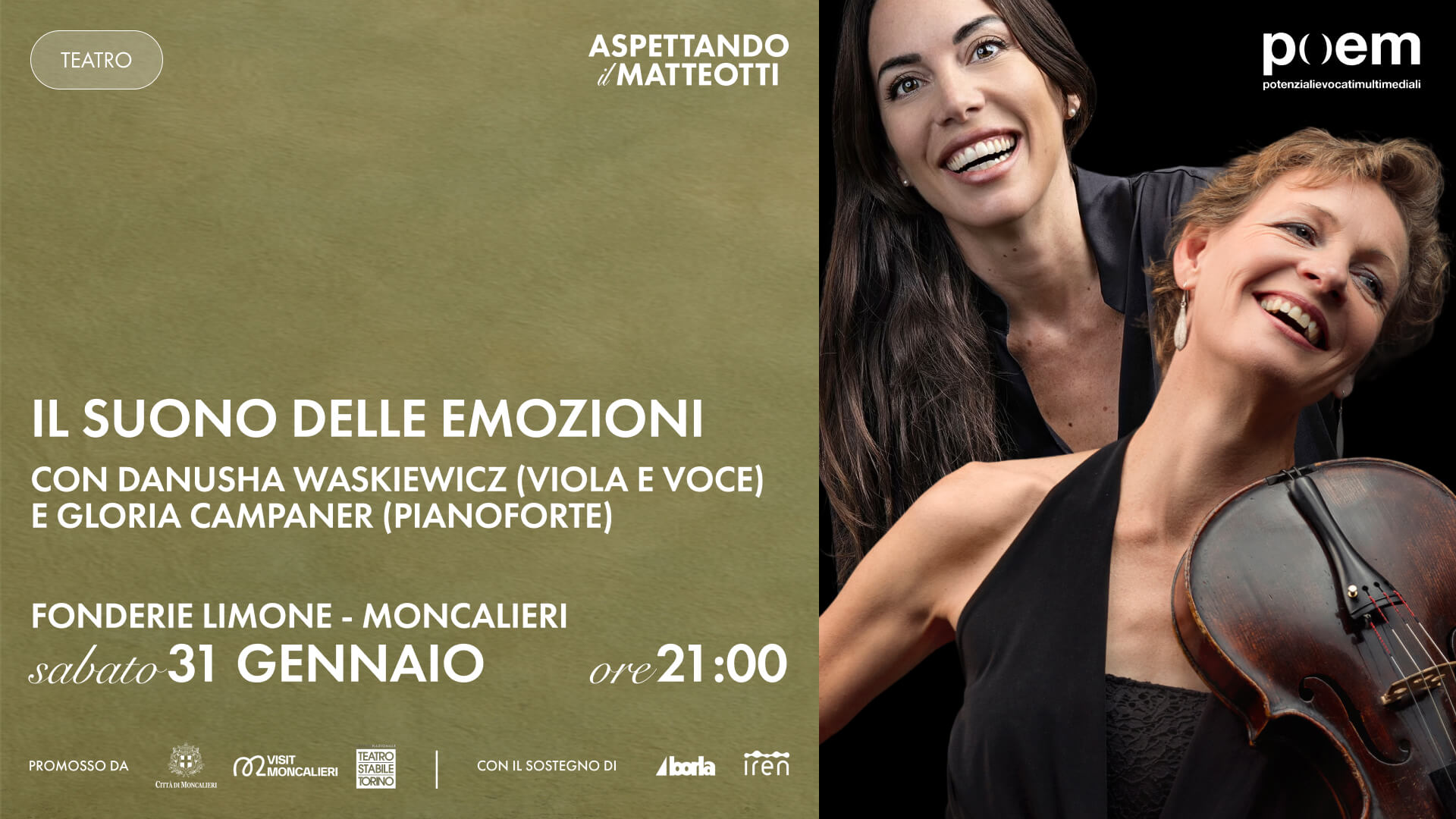 ASPETTANDO IL MATTEOTTI - Il suono delle emozioni