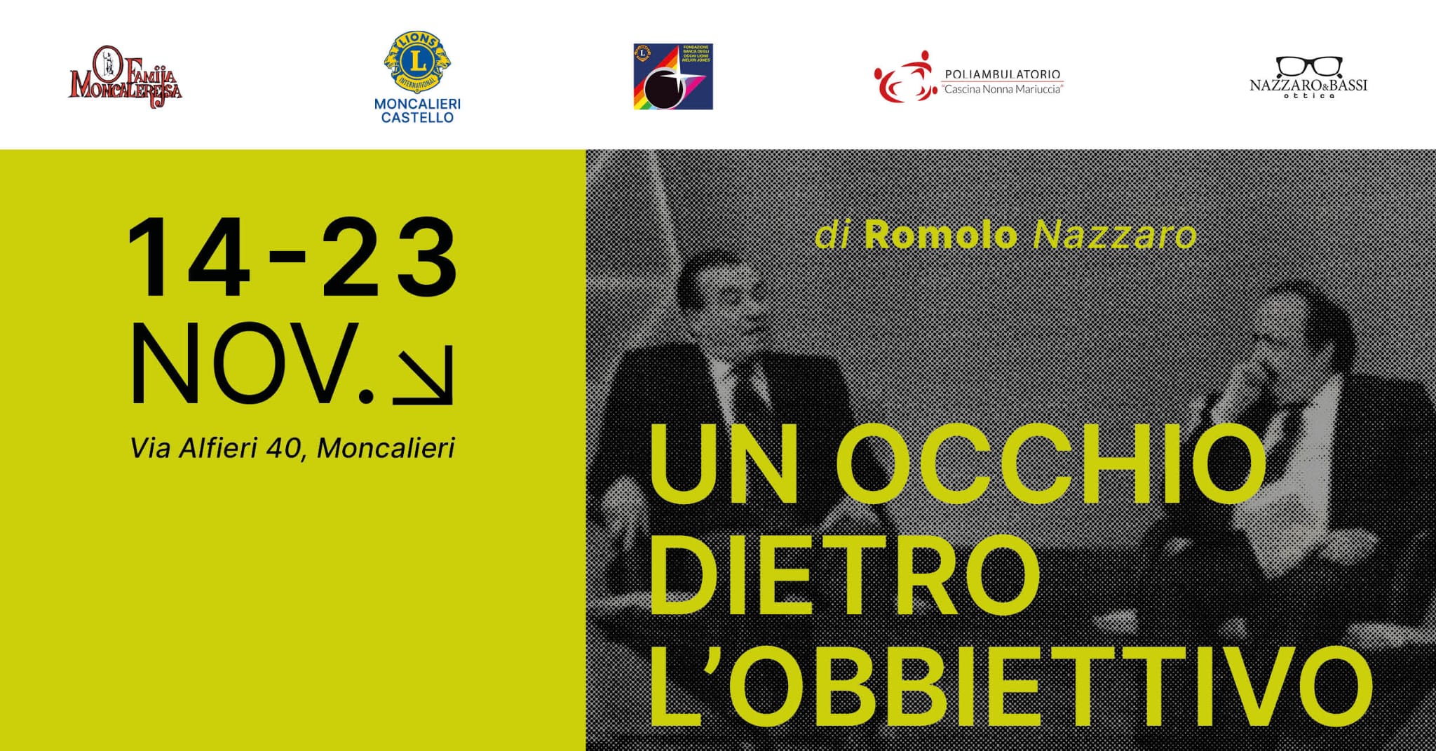 UN OCCHIO DIETRO L’OBBIETTIVO di Romolo Nazzaro