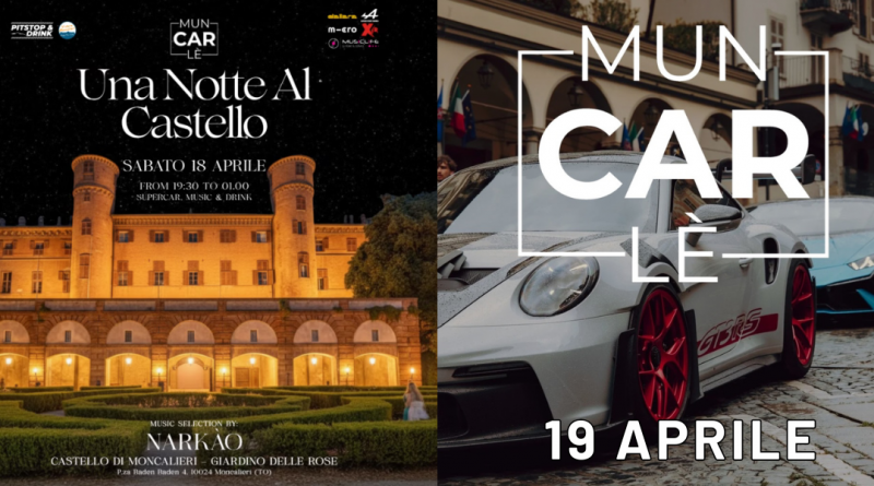 DOPPIO APPUNTAMENTO PER MUNCARLE’