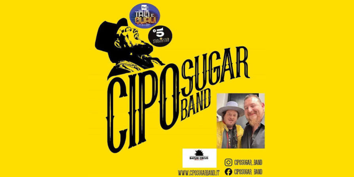 MONCALIERI D'ESTATE 2026 - Le stelle di Moncalieri: Cipo Sugar Band