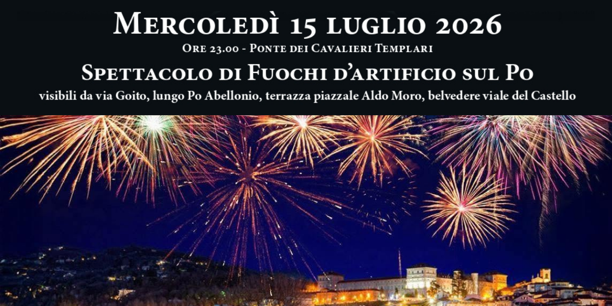SPETTACOLO DI FUOCHI D'ARTIFICIO in onore del Beato Bernardo